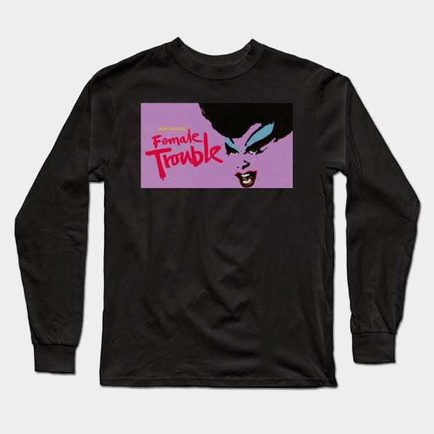 Divine in FEMALE TROUBLE Long Sleeve T-Shirt by akastardust